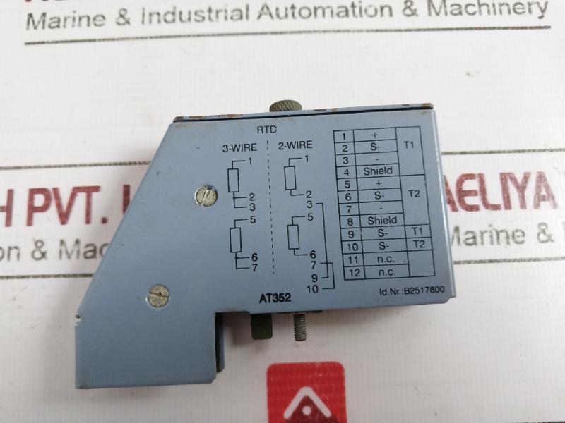 B&R Automation 7At352.70 Analog Input Module At352 Pt100 Rev. C0