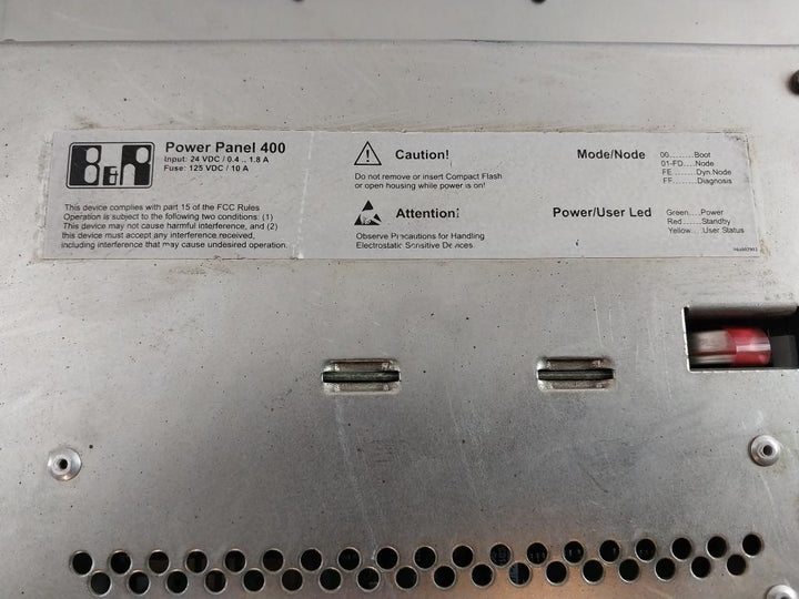 B&R Power Panel 400 Display Control Panel 4Pp450.1043-k01
