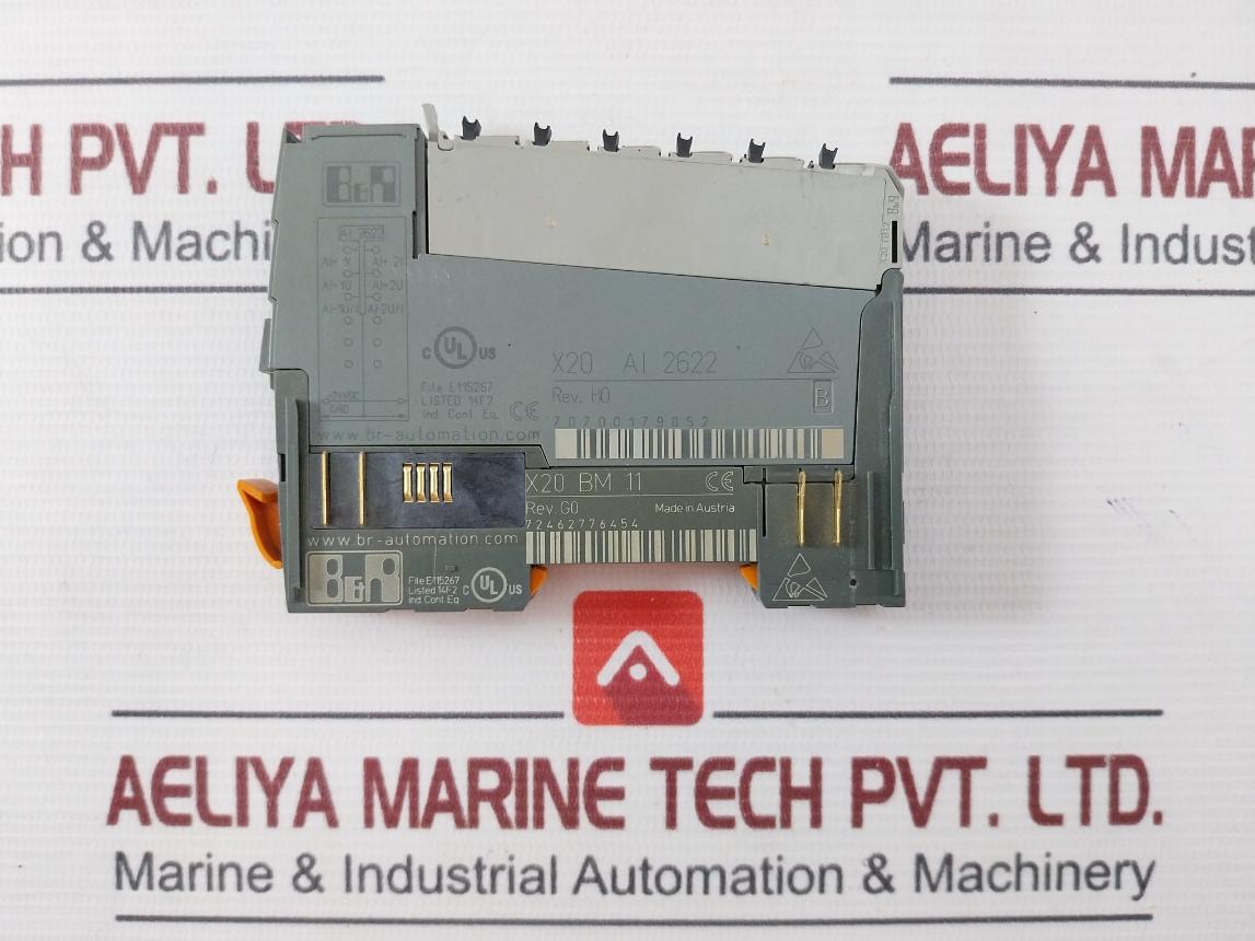 B&R X20 Ai 2622 Analog Output Module 24Vdc Rev Go