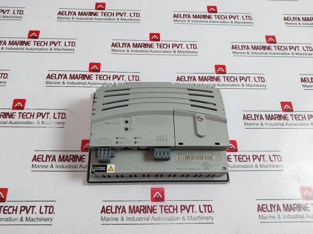 B&r Automation 4pp065.0571-x74 Pp65 Module, Rev. D3 Touch Screen Display
