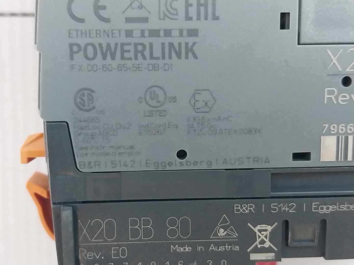 B&r X20 Bc 0083 I/o Configuration And Firmware Update Via The Fieldbus