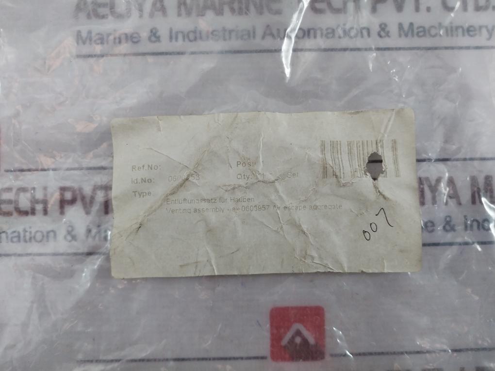 B&k 0600553 Air Escape Aggregate Venting Assembly