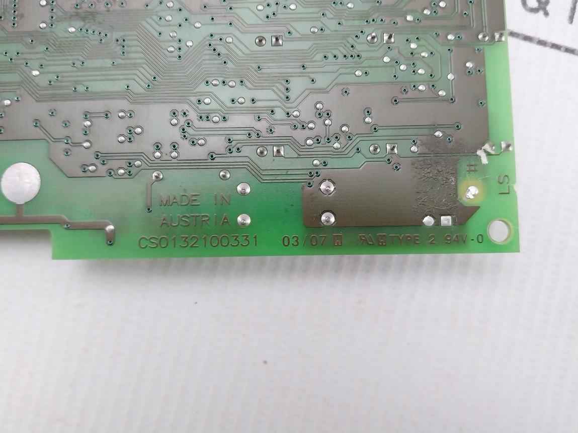 B&r 4b1250/2 Printed Circuit Board Cs0132100331 94v-0