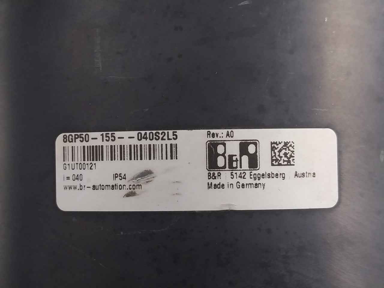 B&r 8lsa55.db030s200-3 Synchronous Motor Rev C8 Ip64 E235396