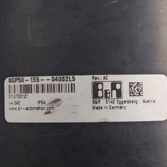 B&r 8lsa55.db030s200-3 Synchronous Motor Rev C8 Ip64 E235396