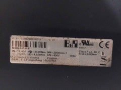 B&r 8lsa75.db030s100-3 Synchronous Servo Motor Rev C8 M3b61419411