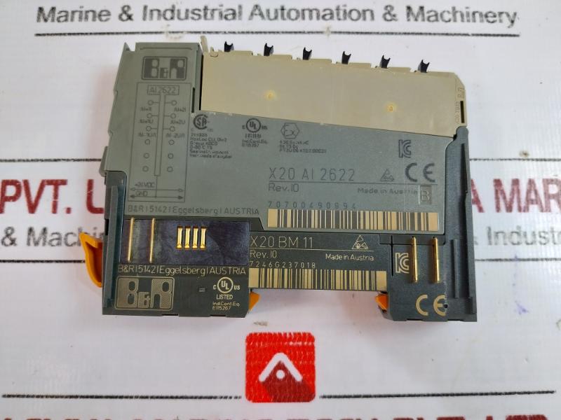 B&R X20 Ai 2622 Analog Input Module Rev I0 7246G237018