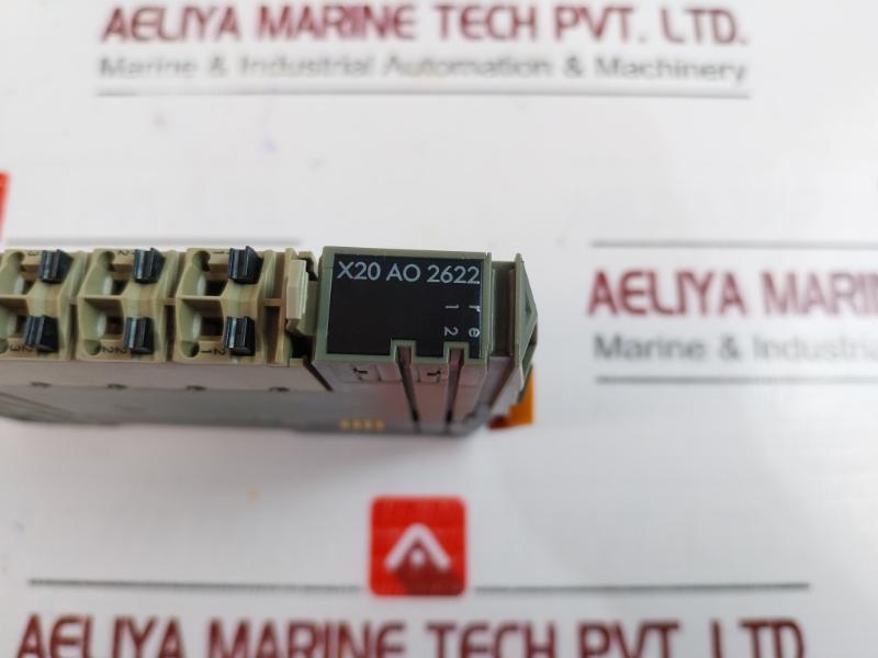 B&r X20 Ao 2622 Analog Input Module 0-60°c T5 Rev L0
