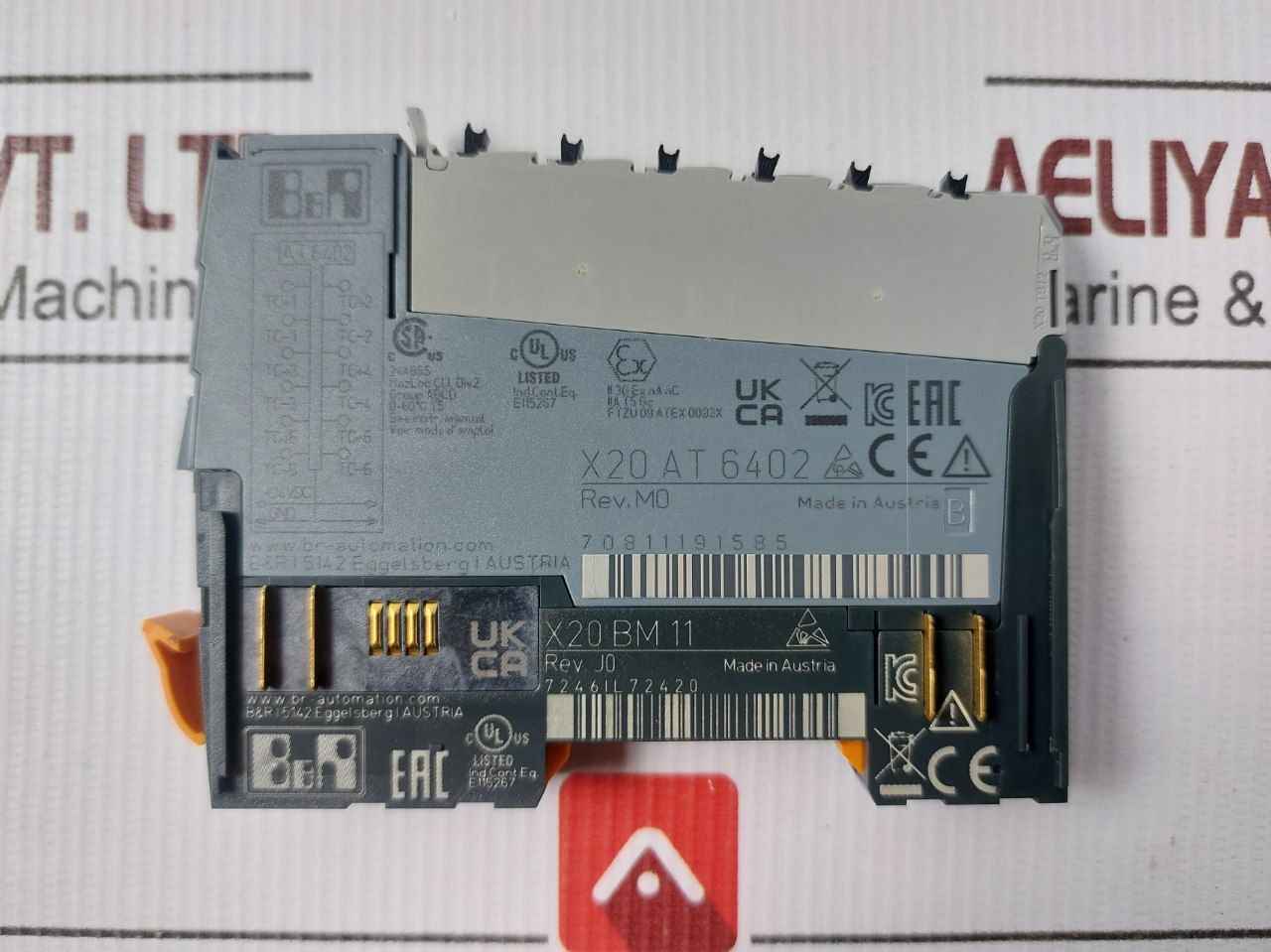 B&r X20 Bc 0083 Powerlink Bus Controller X20ps9400 X20at6402 X20dof322