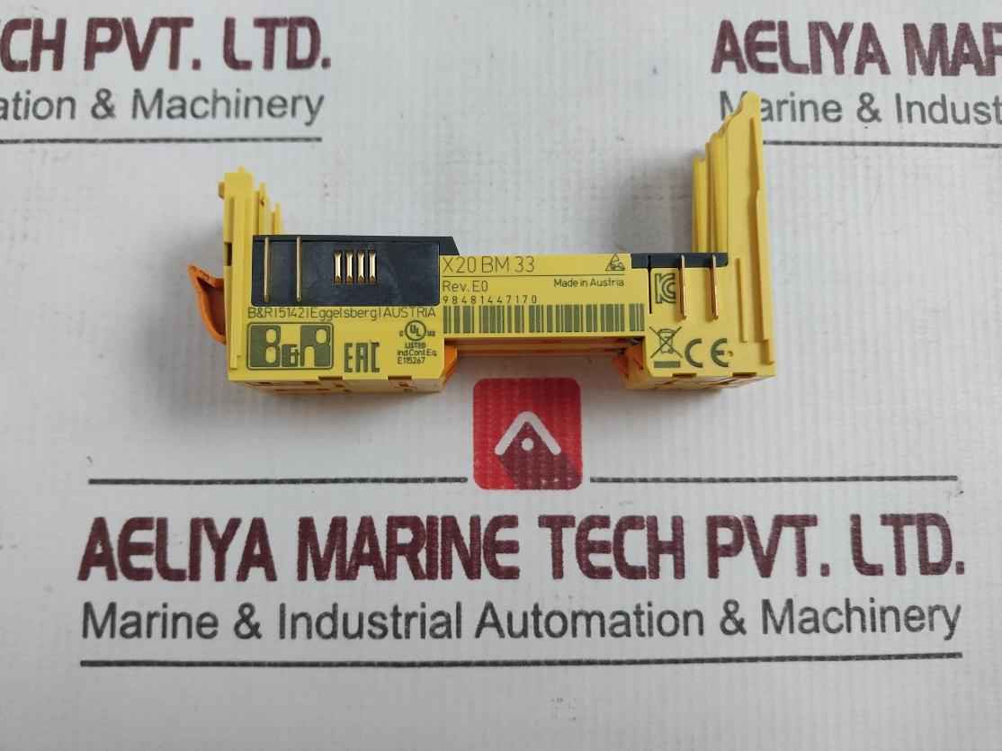 B&r X20 Bm 33 Bus Module E115267