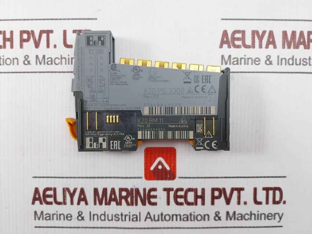 B&r X20 Ps 3300 Power Supply Module Rev F0