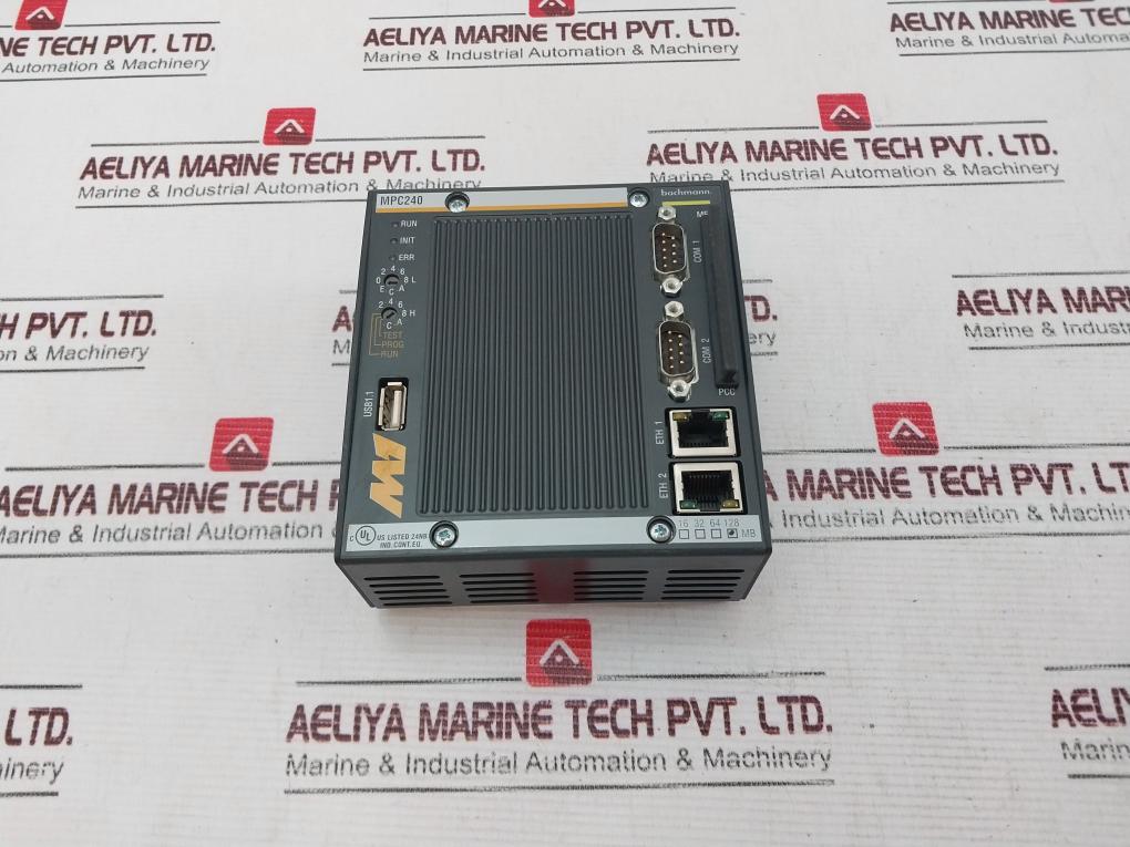 Bachmann Mpc240 Processor Module Mpc240-128/0Mb Cf, 00012711-40