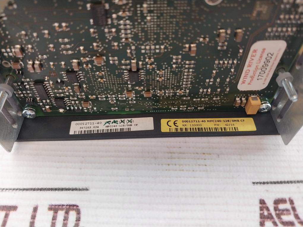 Bachmann Mpc240 Processor Module Mpc240-128/0Mb Cf, 00012711-40