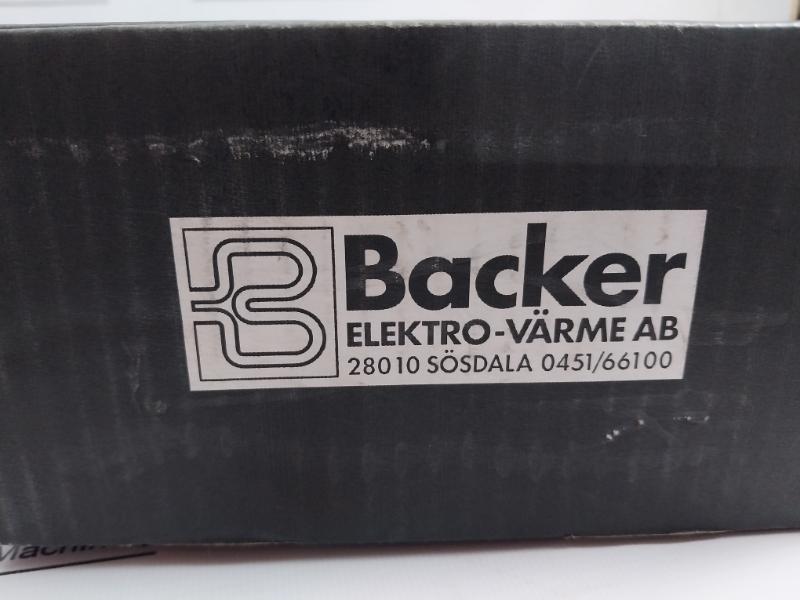 Backer K15 Terminal Box For Thermostat Or Safety Temperature Limiter 16a