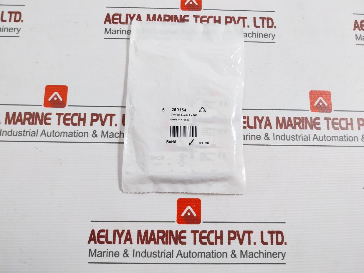 Baco 33E01 Contact Block 1 X Nc