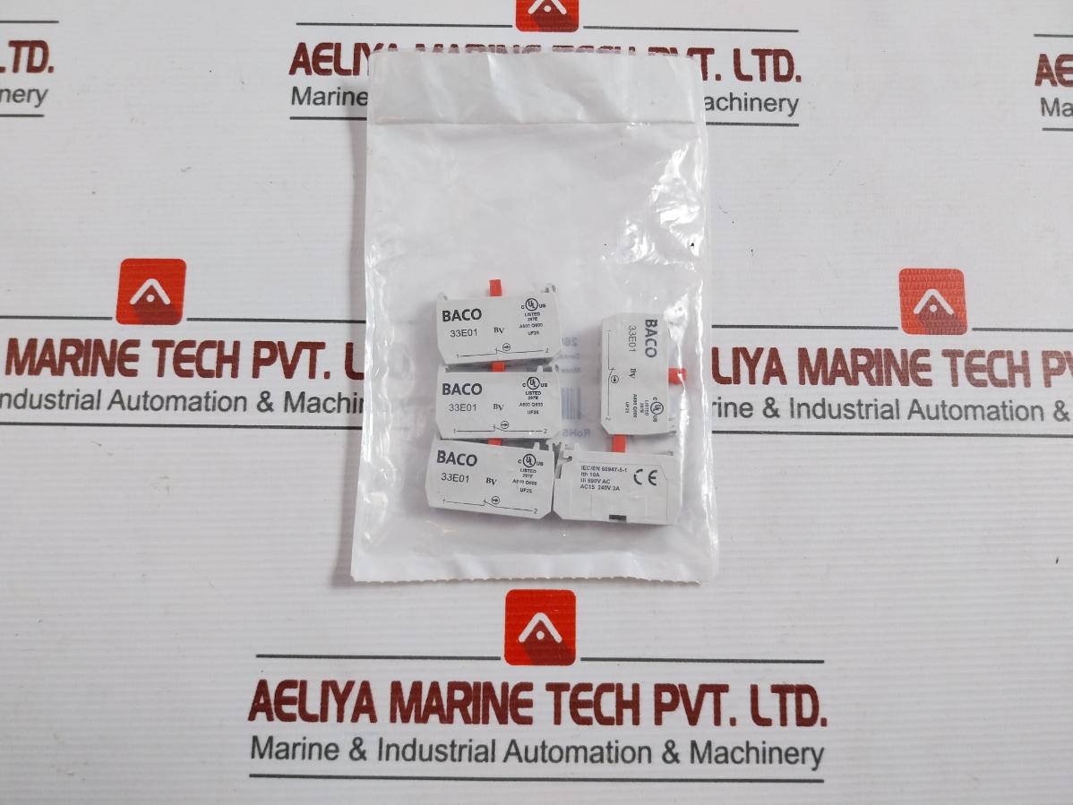 Baco 33E01 Contact Block 1 X Nc