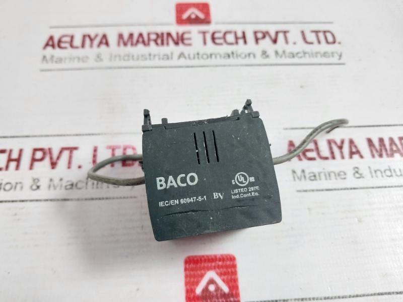 Baco 33Ehc Transformer Block With Screw Terminals 230V-50/60Hz Iec/En 60947-5-1