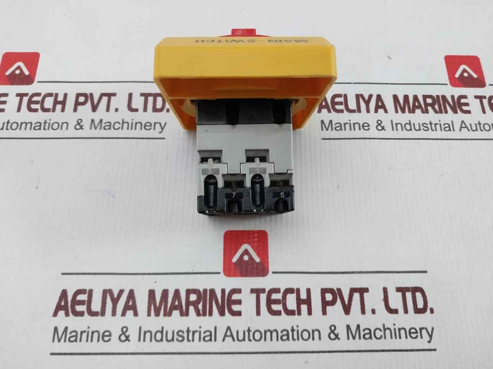 Baco Pr12 Main-switch 20A 600Vac Ac3 4Kw