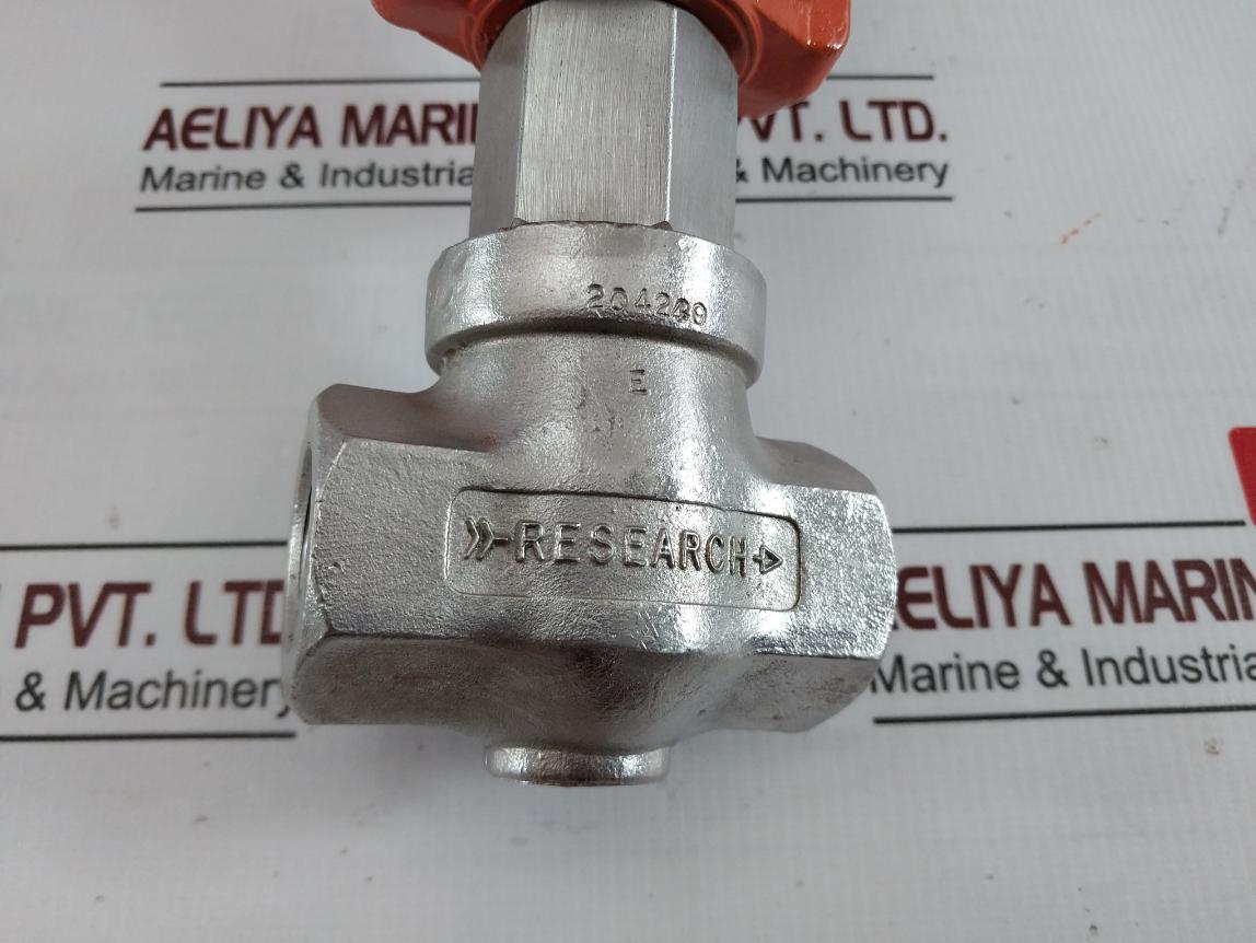 Badger Blra Research Control Valve W/ Meter 9-15 316Ss 5000 Psi