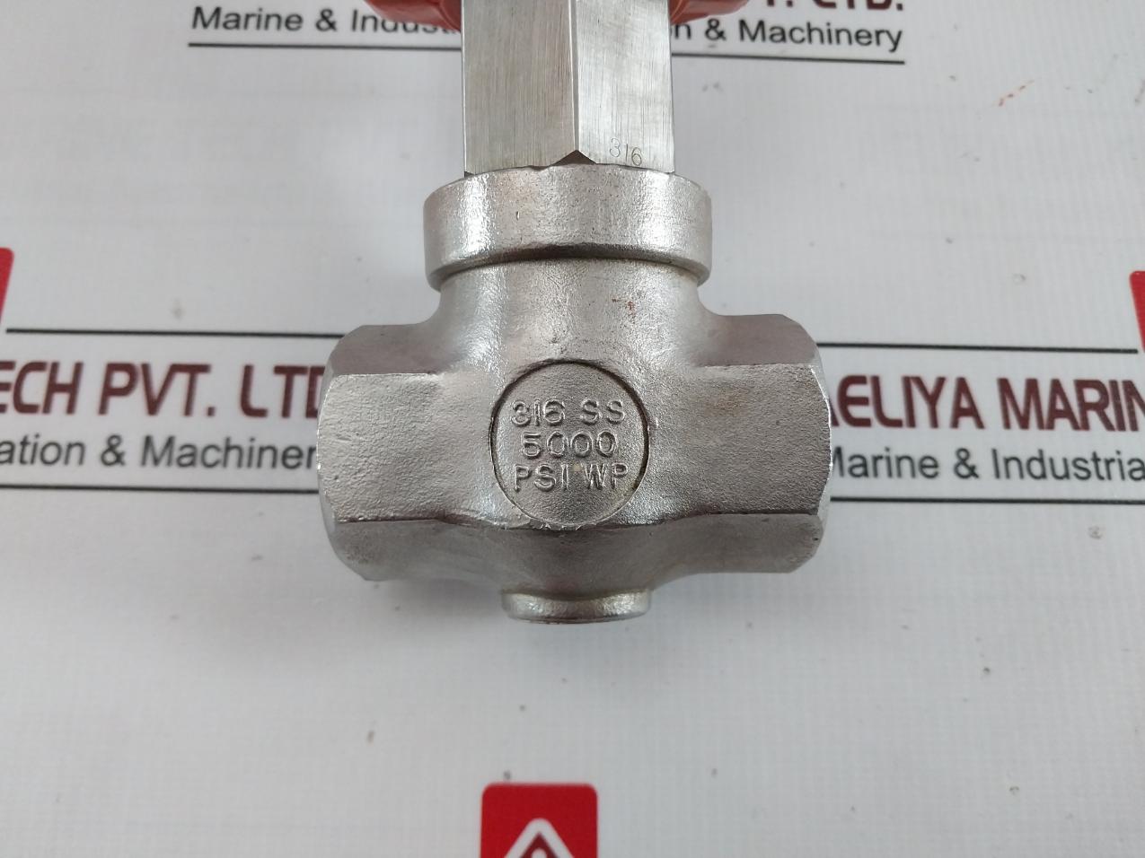 Badger Blra Research Control Valve W/ Meter 9-15 316Ss 5000 Psi