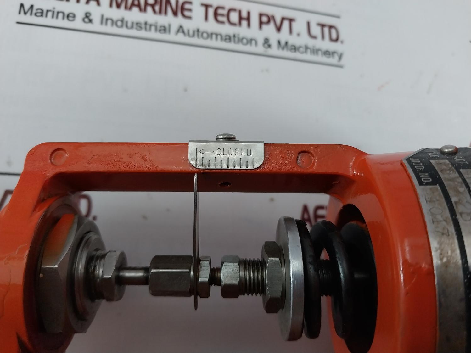 Badger Blra Research Control Valve W/ Meter 9-15 316Ss 5000 Psi