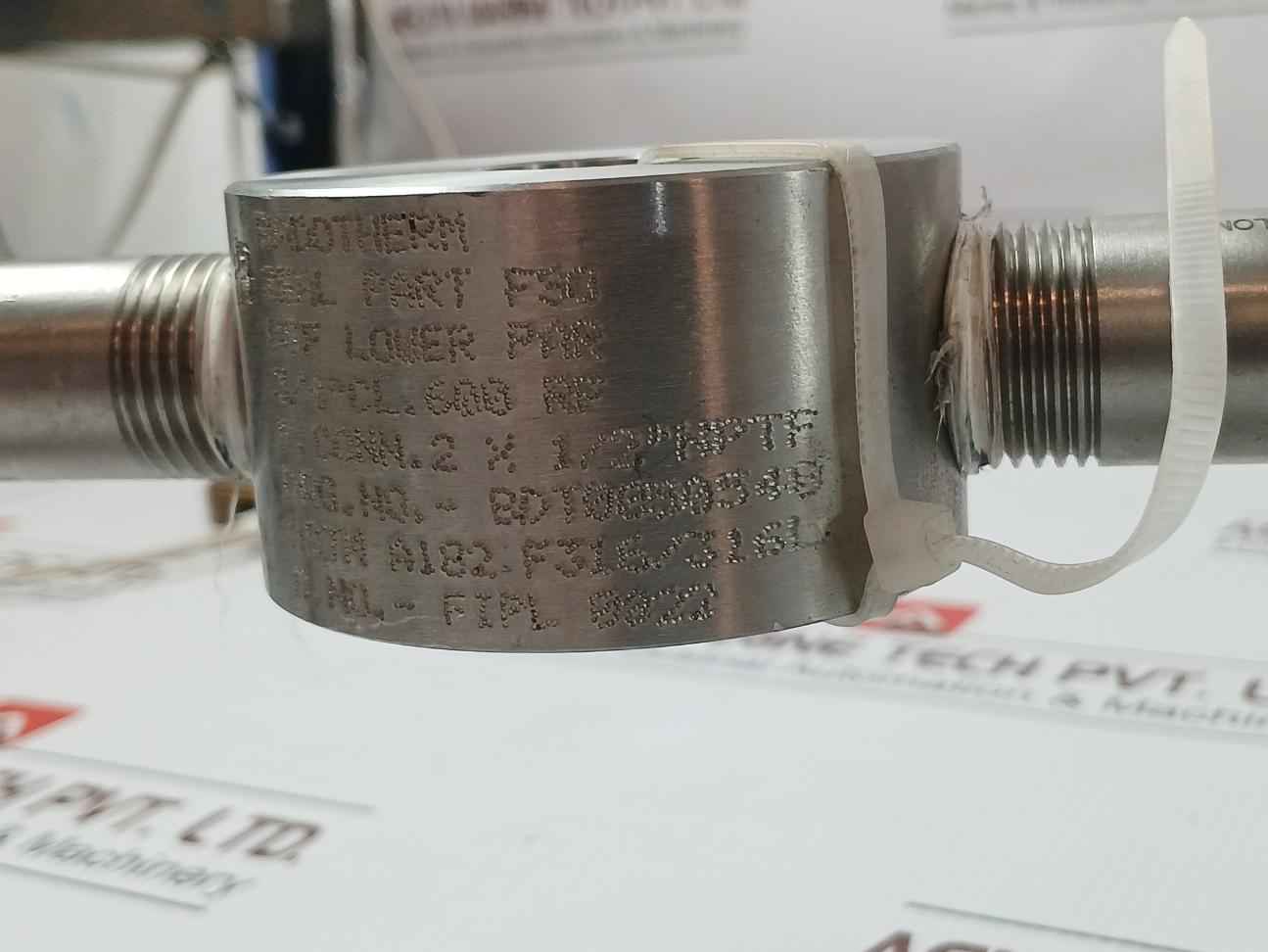Badotherm Astm A 312 Tp 316/316L Pipe Nipple Needle Valve 6000 Psi 3/4" Cl 600 R