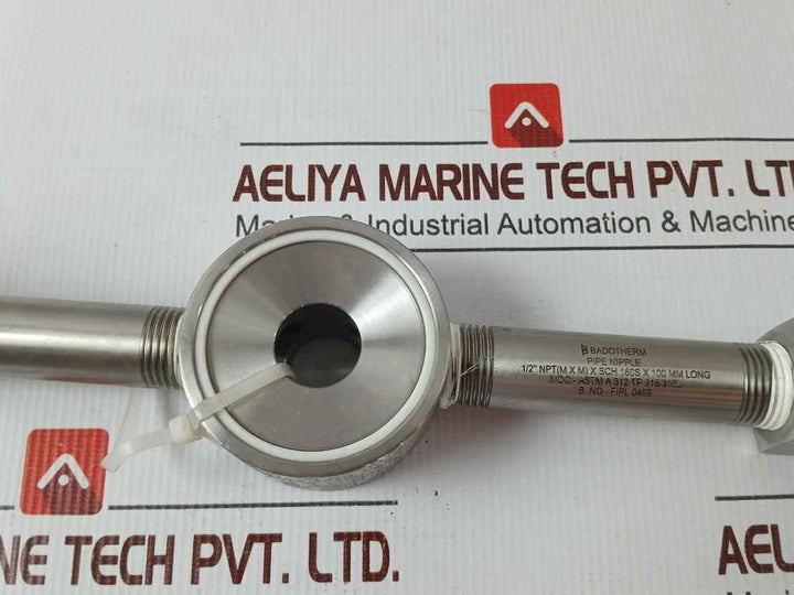 Badotherm Astm A 312 Tp 316/316L Pipe Nipple Needle Valve 6000 Psi 3/4