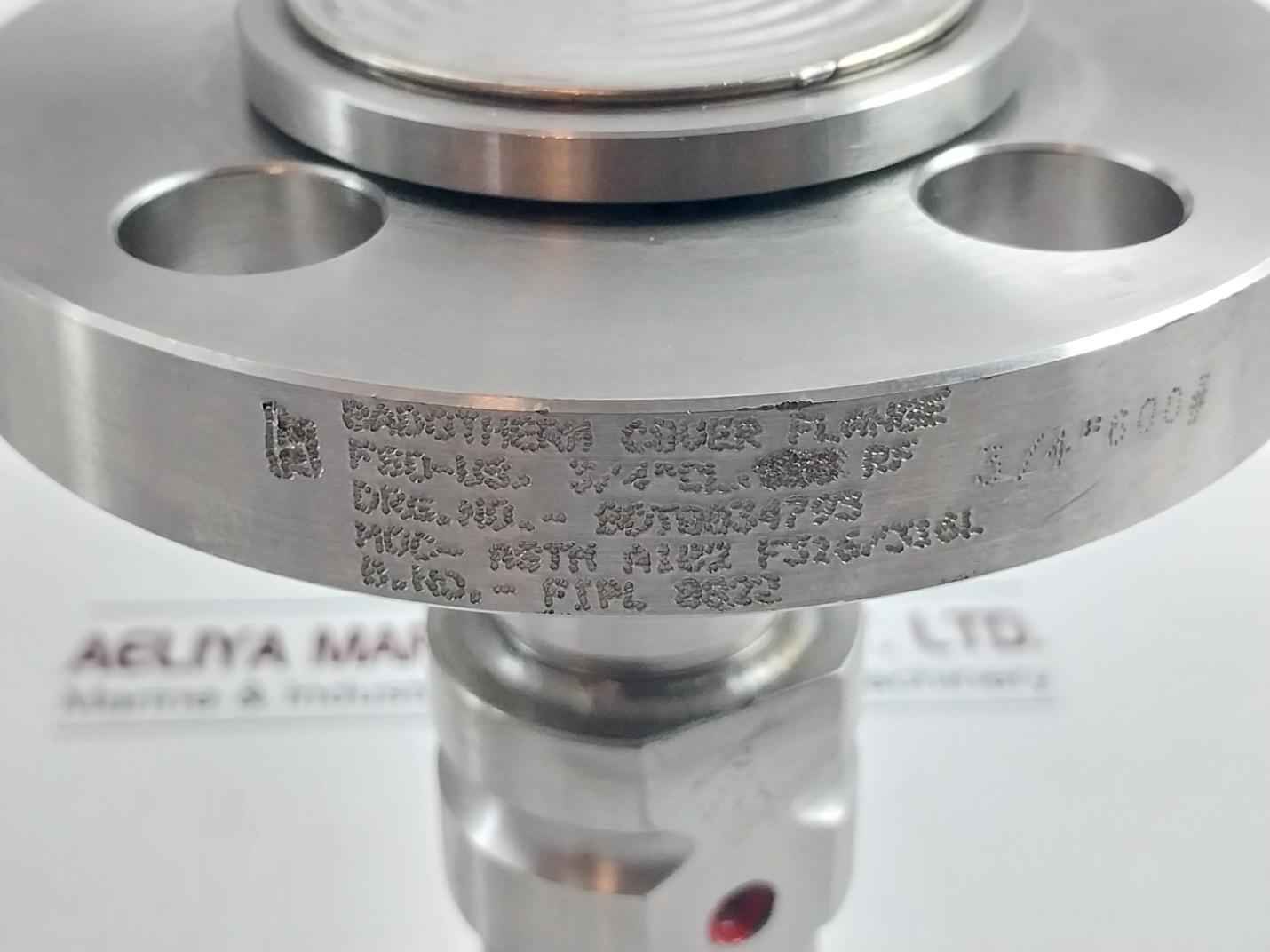 Badotherm Bdt0034795 Cover Flange 3/4 In 600