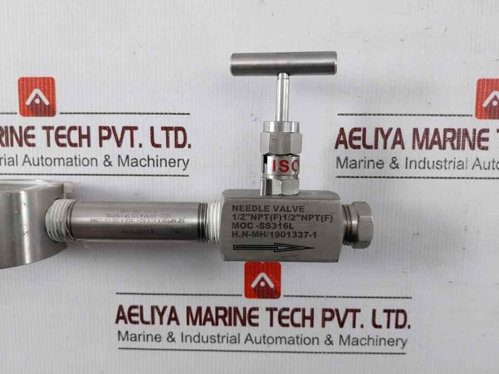 Badotherm Bdt0050540 Flush Ring W/ Needle Valves Assy Moc-ss316L