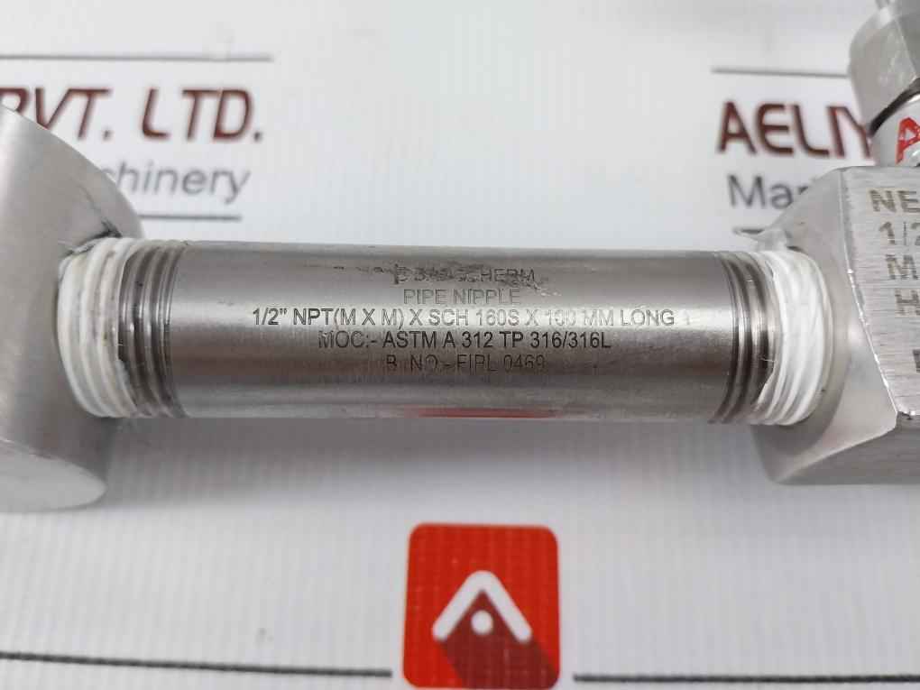 Badotherm Bdt0050540 Flush Ring W/ Needle Valves Assy Moc-ss316L