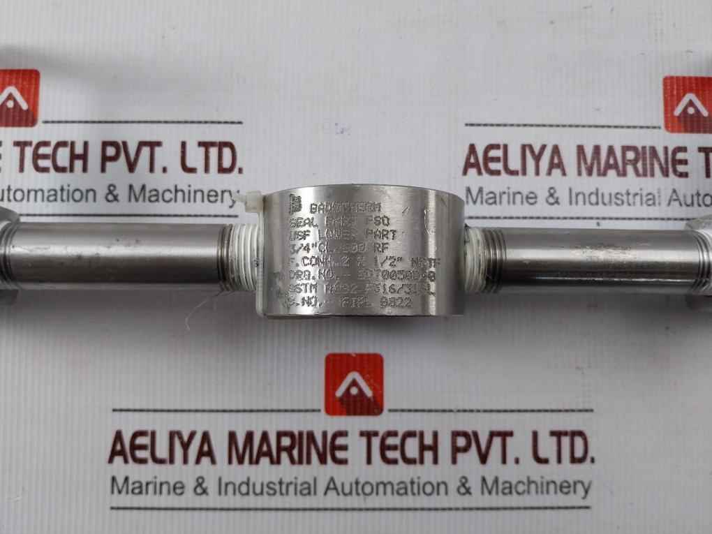 Badotherm Bdt0050540 Flush Ring W/ Needle Valves Assy Moc-ss316L