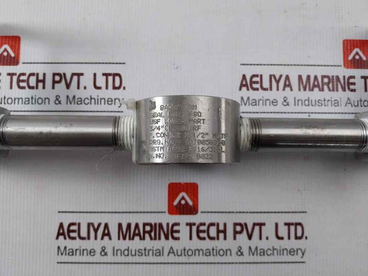 Badotherm Bdt0050540 Flush Ring W/ Needle Valves Assy Moc-ss316L