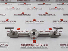 Badotherm Bdt0050540 Flush Ring W/ Needle Valves Assy Moc-ss316L