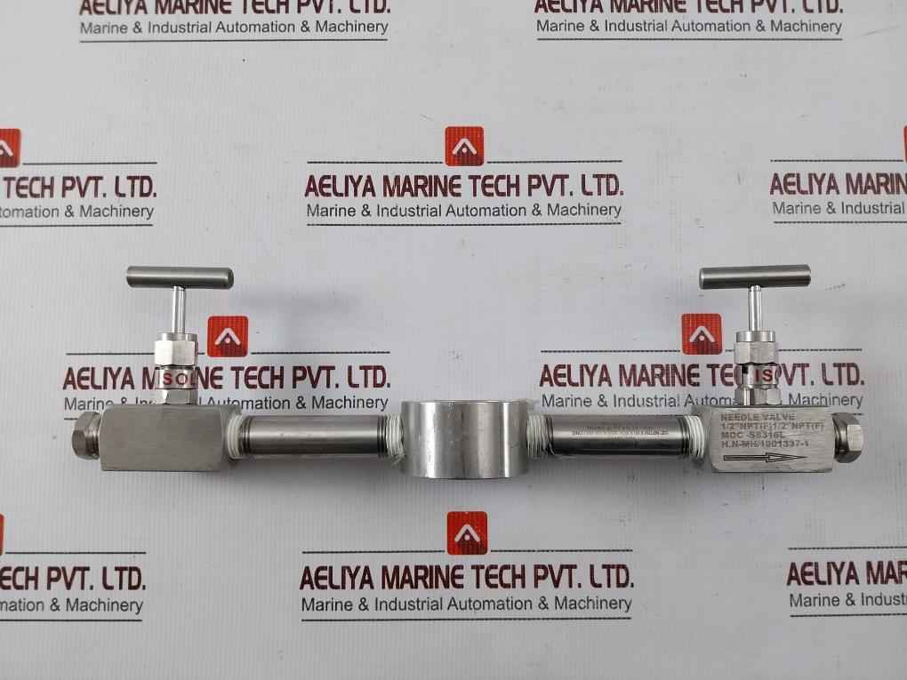 Badotherm Bdt0050540 Flush Ring W/ Needle Valves Assy Moc-ss316L