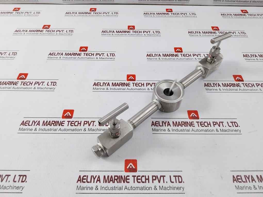 Badotherm Bdt0050540 Flush Ring W/ Needle Valves Assy Moc-ss316L