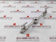 Badotherm Bdt0050540 Flush Ring W/ Needle Valves Assy Moc-ss316L