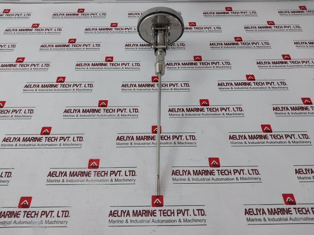 Badotherm Temperature Gauge 0 To 300°c, V1210-1947, Te 18-100 Mm Dia-stem 6x19