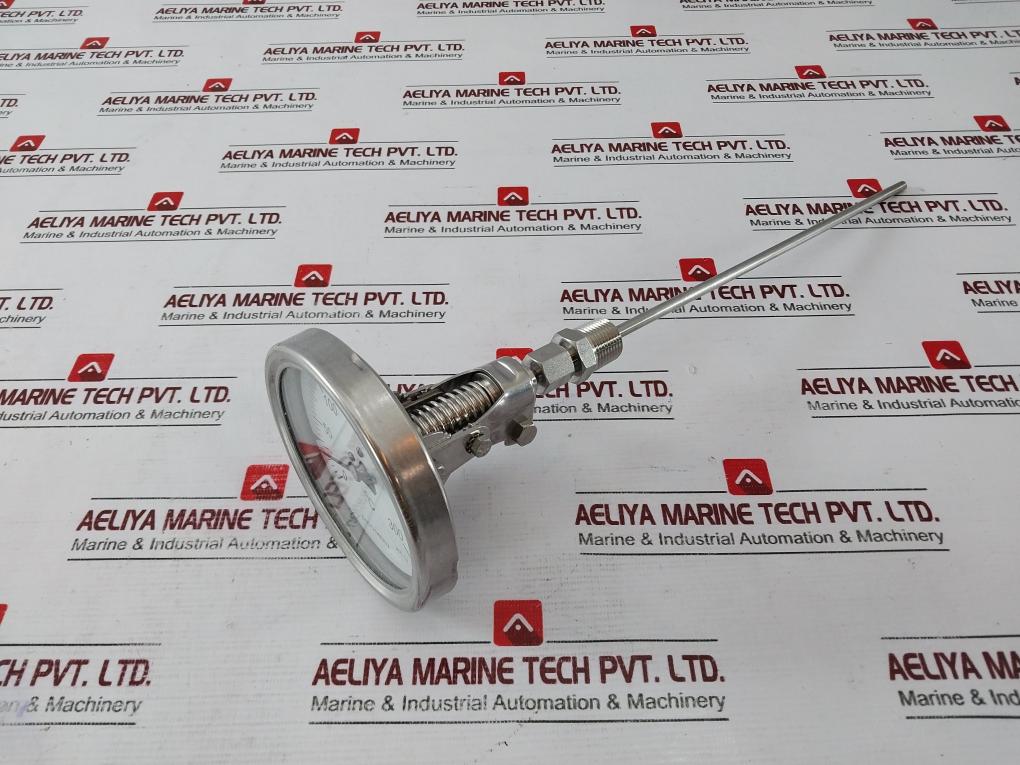 Badotherm Temperature Gauge 0 To 300°c, V1210-1947, Te 18-100 Mm Dia-stem 6x19