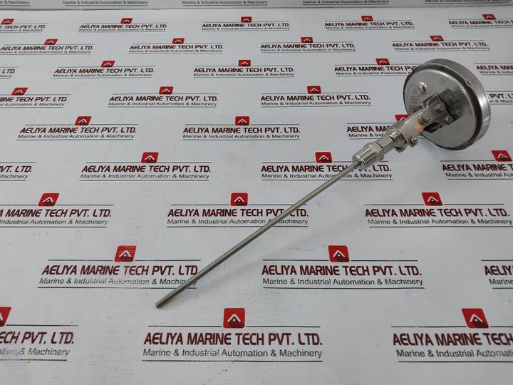 Badotherm Temperature Gauge 0 To 300°c, V1210-1947, Te 18-100 Mm Dia-stem 6x19