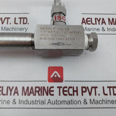 Badotherm Bdt0050540 Flush Ring W/ Needle Valve Assy 3/4" Cl. 600 Rf Moc-ss316L