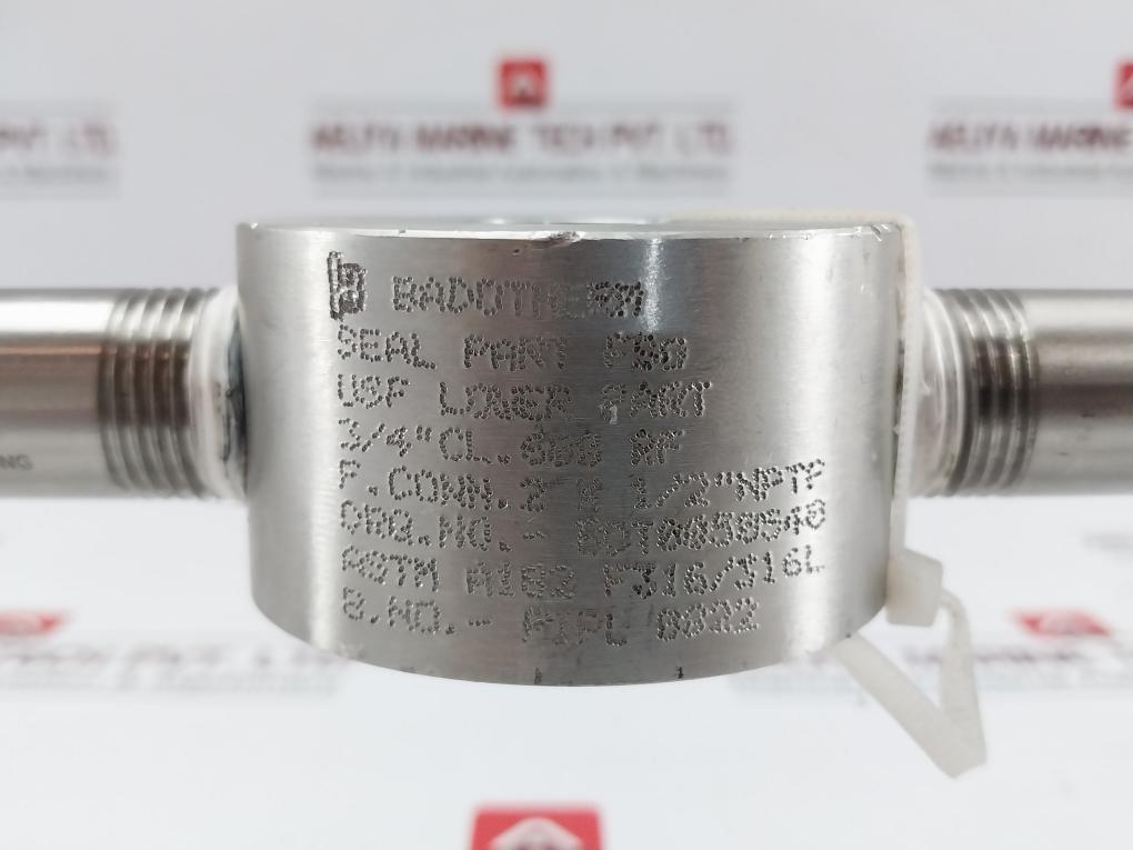 Badotherm Bdtv911 Flush Ring W/ Needle Valve Assy 6000 Psi