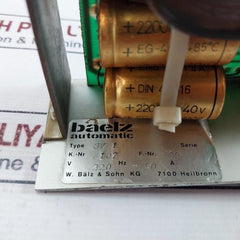 Baelz Automatic WBS 3541 Power Supply Board 220V 50HZ