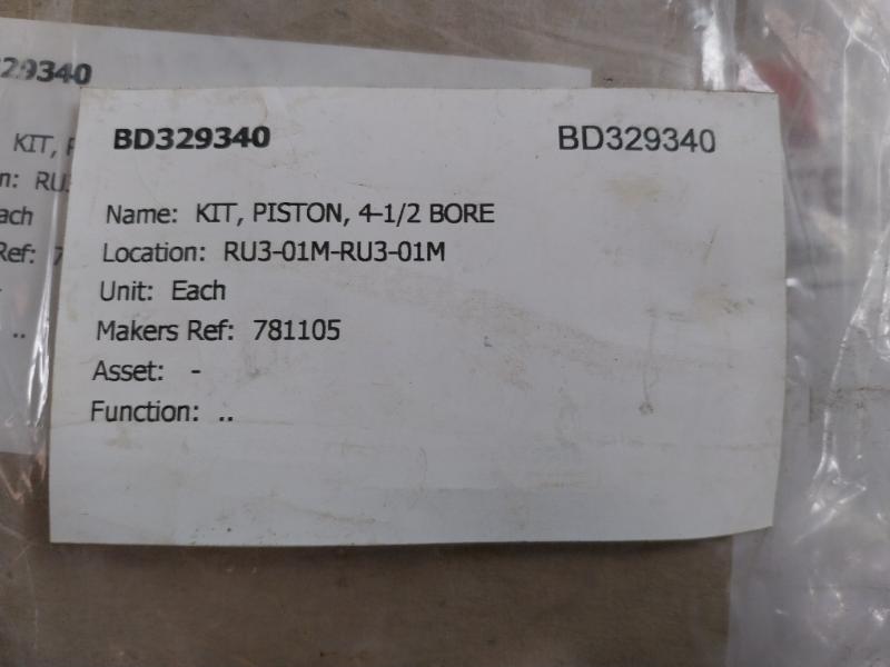 BAILEY 781-105 Chief Piston Kit 4-1/2 Bore BD329340