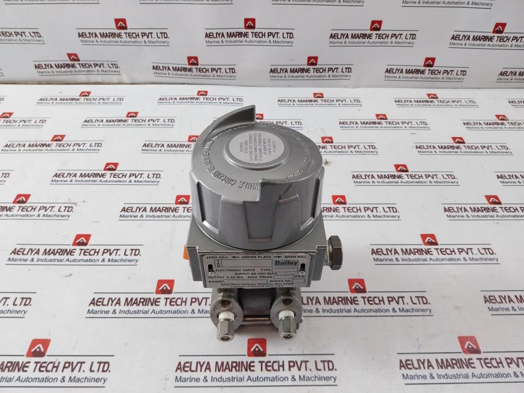 Bailey Bq76221 Bq Pressure Transmitter 2000 Psig + Electronic Xmtr