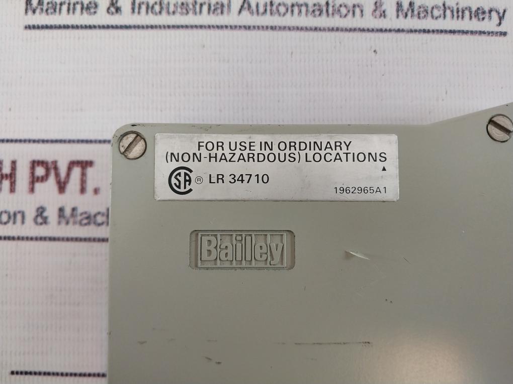 Bailey Es340 Edgewise Indicator 1-5Vdc