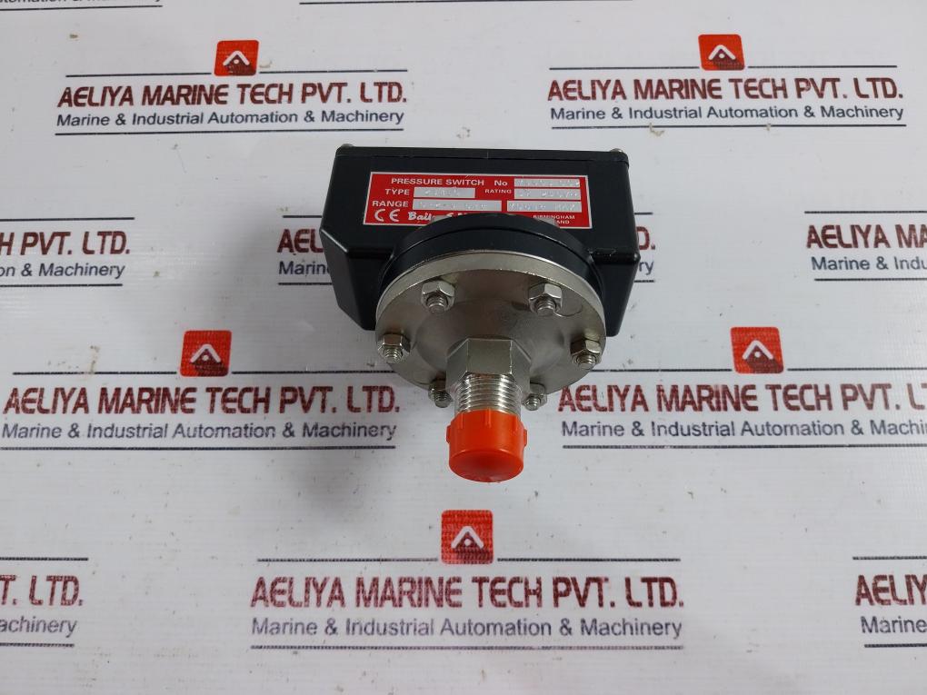 Bailey & Mackey 2381Q Pressure Switch 0.2-4 Bar 70Bar Max 5A 250V
