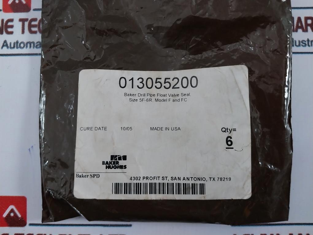 Baker Hughes 013055200 Drill Pipe Float Valve Seal