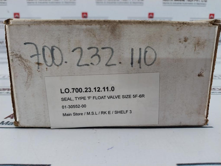 Baker Hughes 013055200 Drill Pipe Float Valve Seal