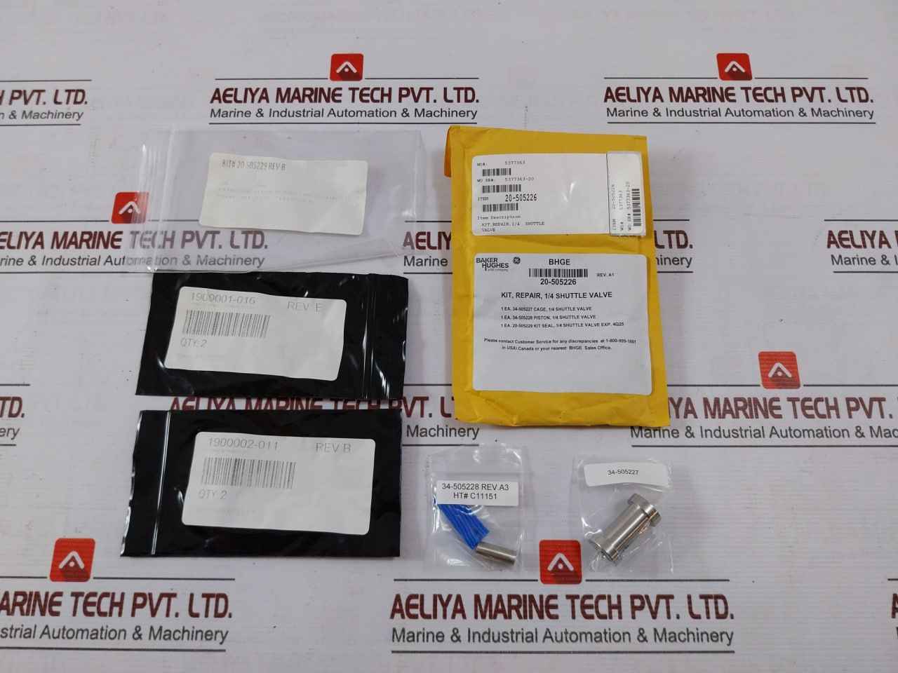 Baker Hughes 20-505226 Repair Kit For 1/4" Shuttle Valve 18 3/4 15M Mpl Ram Bop