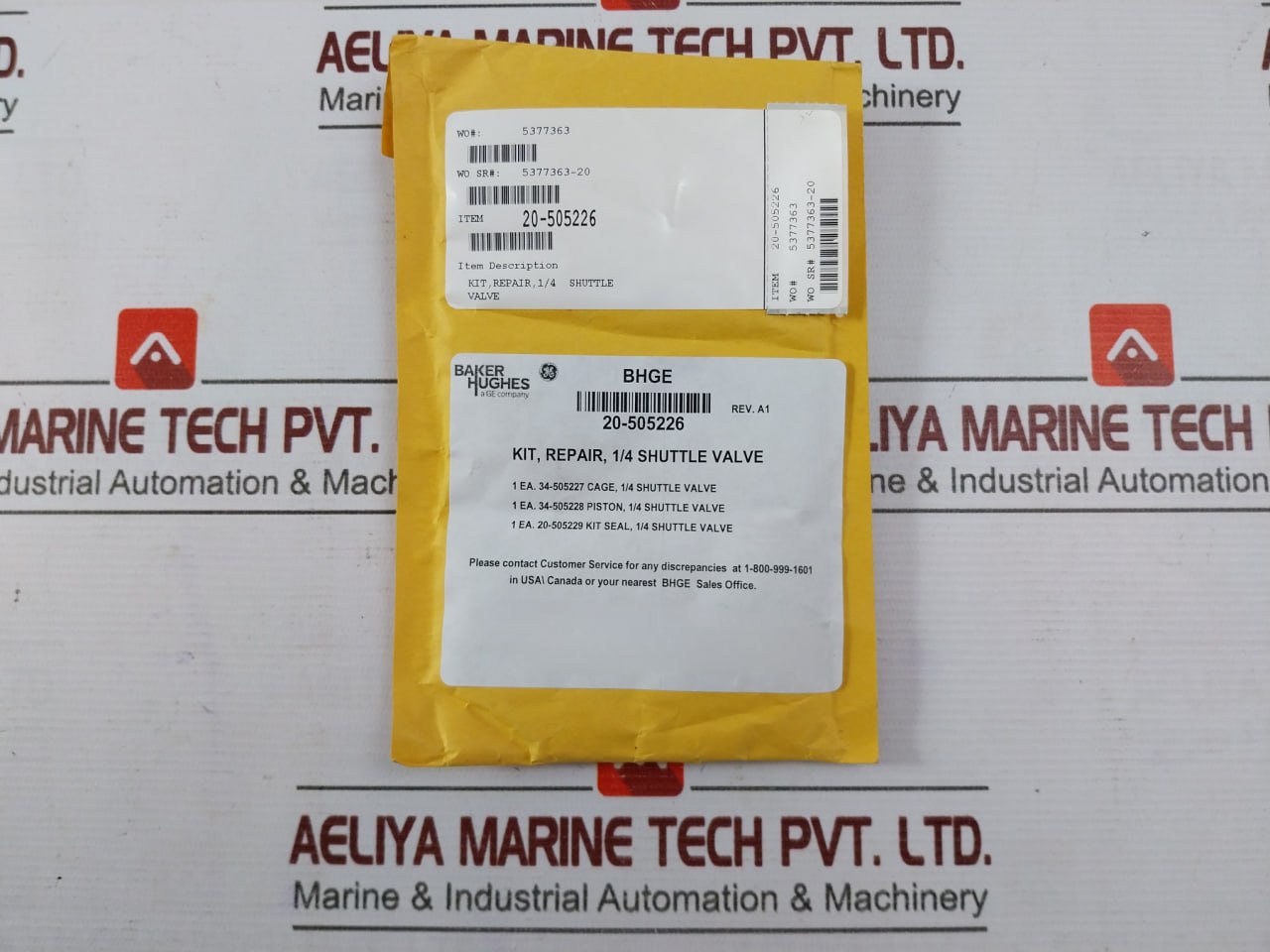 Baker Hughes 20-505226 Repair Kit For 1/4